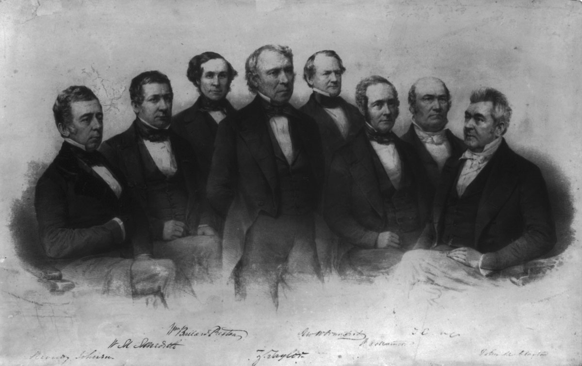 president taylor cabinet