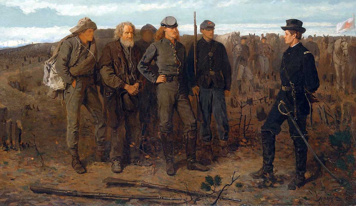 prisoners from the front 1866 winslow homer metropolitan