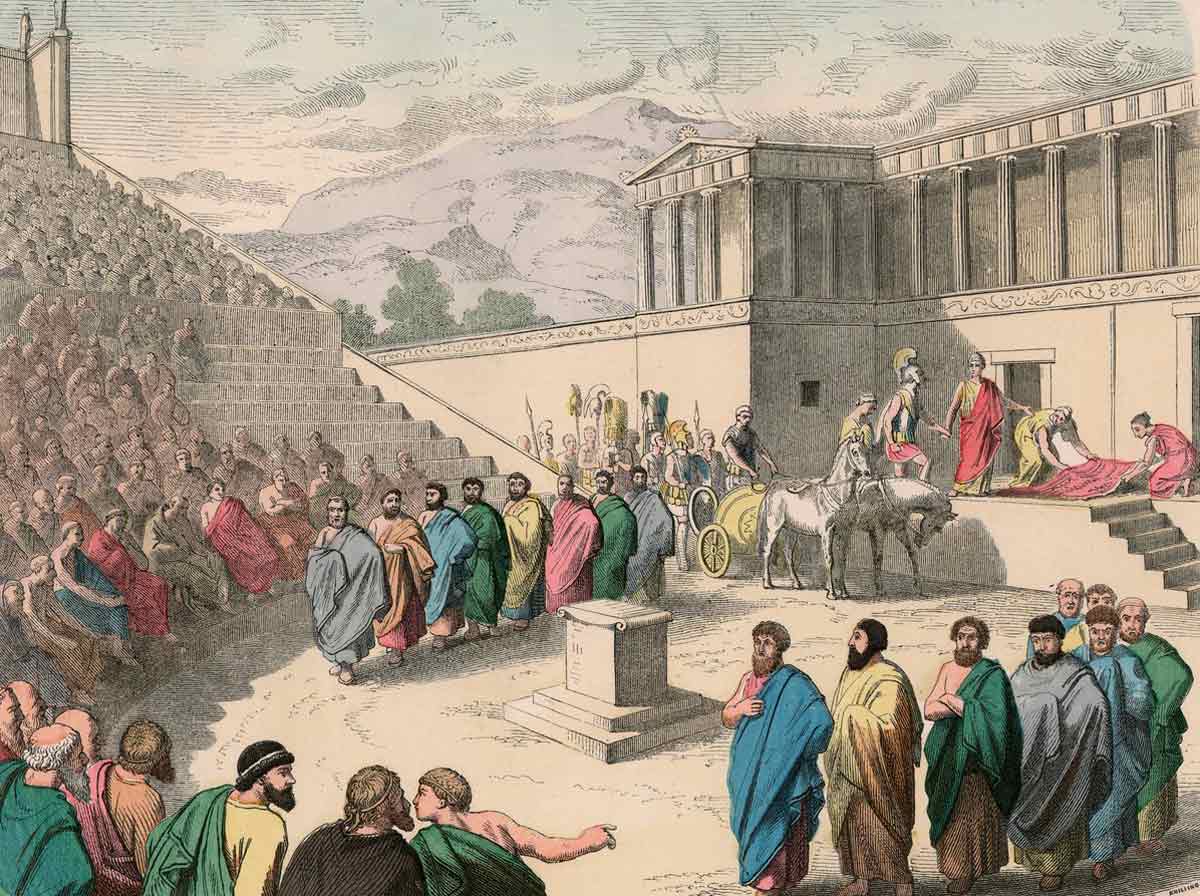 production of agamemnon greek drama