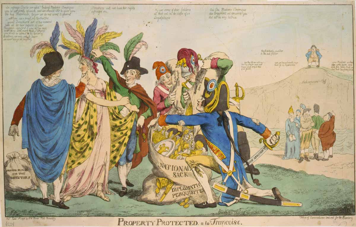 property protected british satirical cartoon