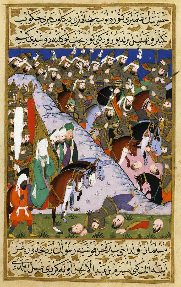 prophet muhammad muslim army