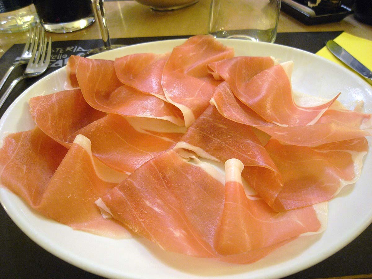 prosciutto parma italian food