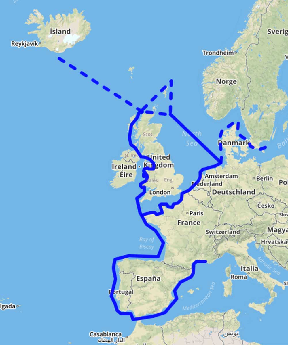 pytheas possible route