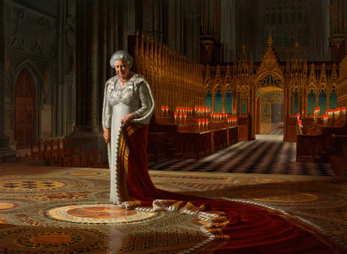 queen elizabeth portrait