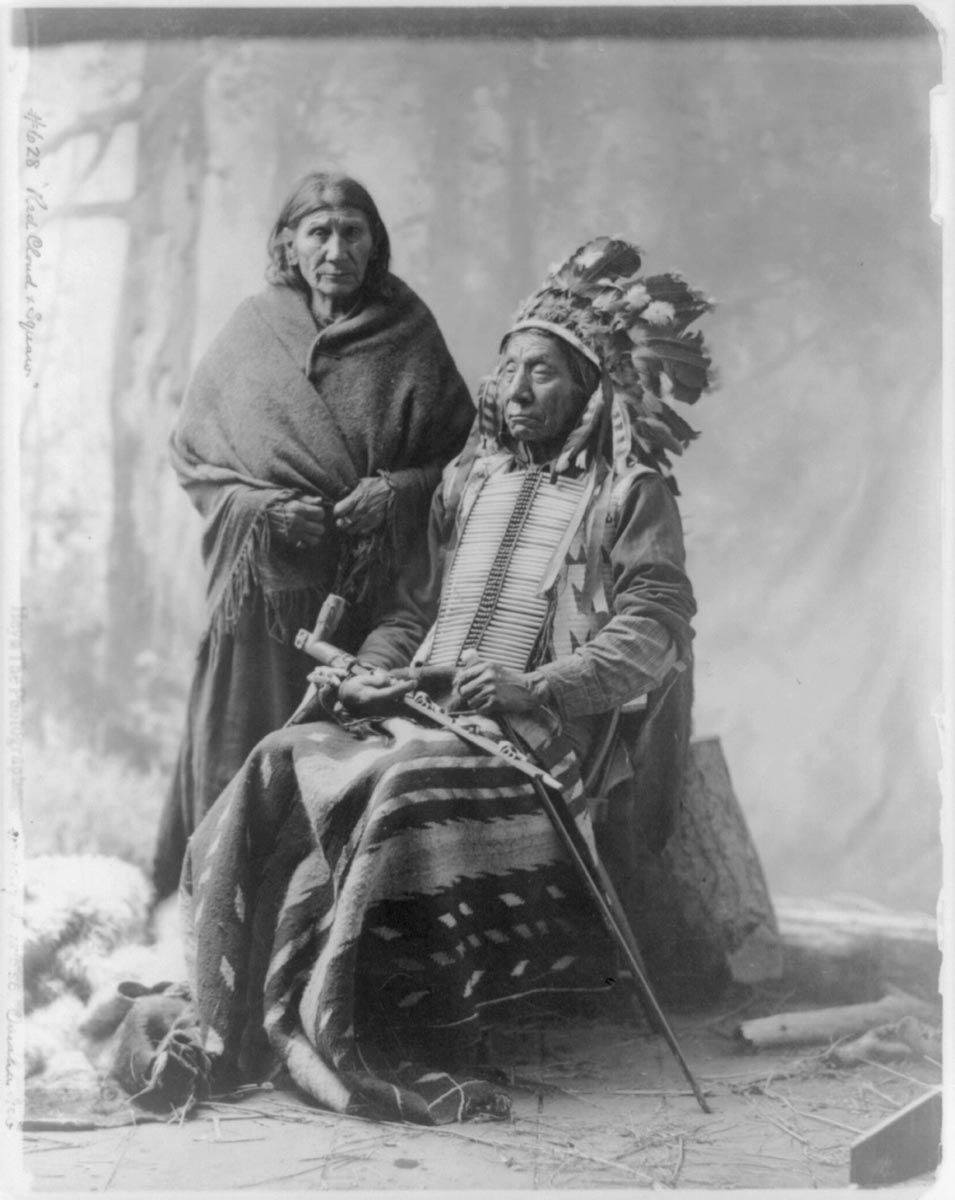 red cloud and companion