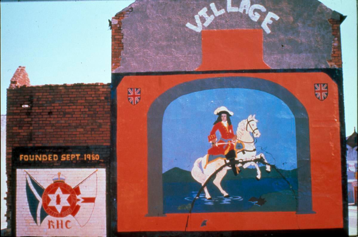 rhc horse mural the troubles