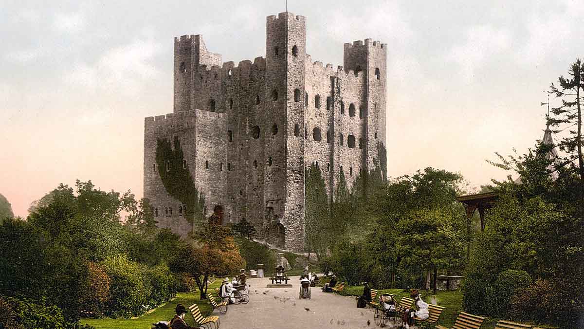 rochester castle medieval england