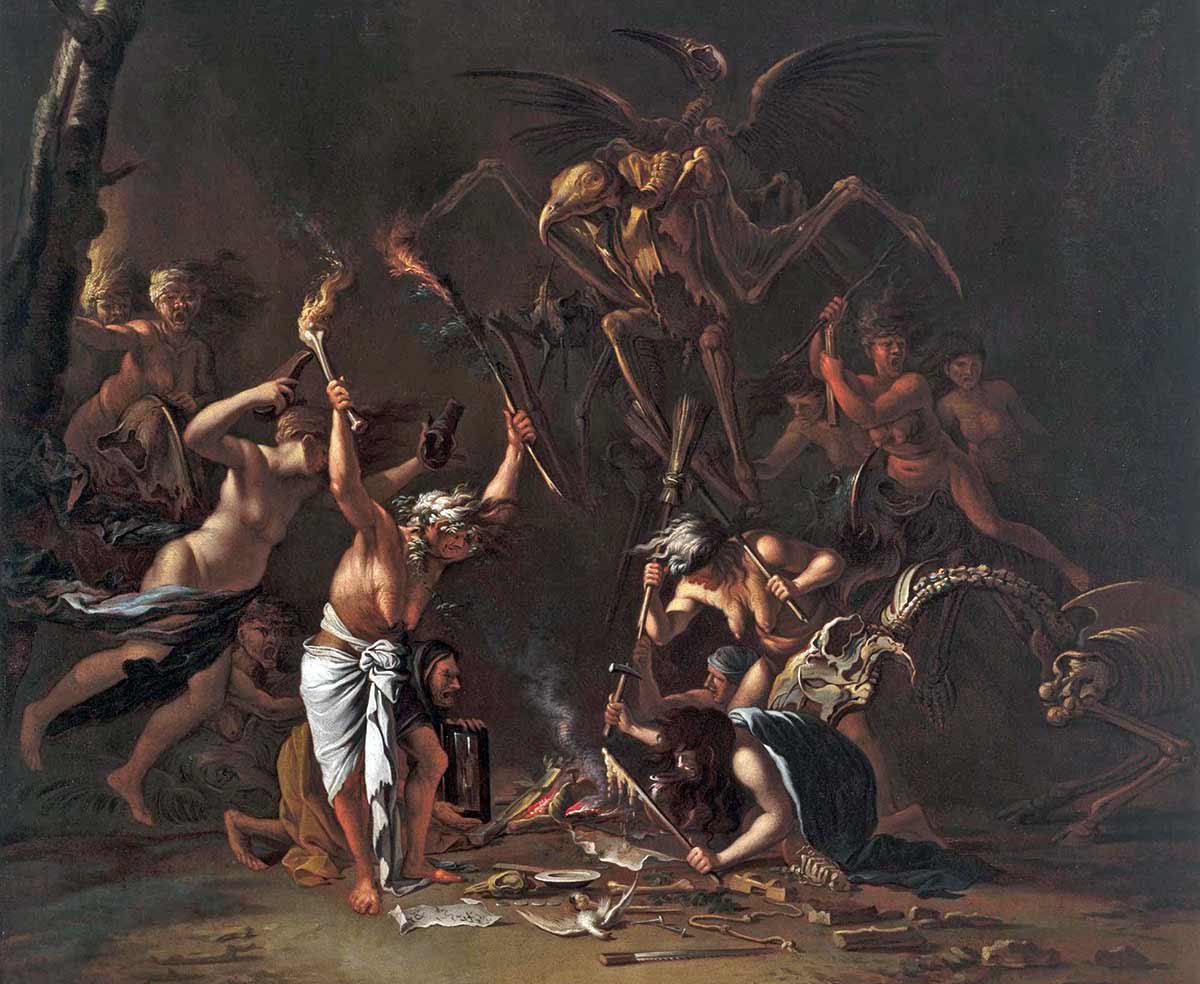 salvator rosa the witches sabbath