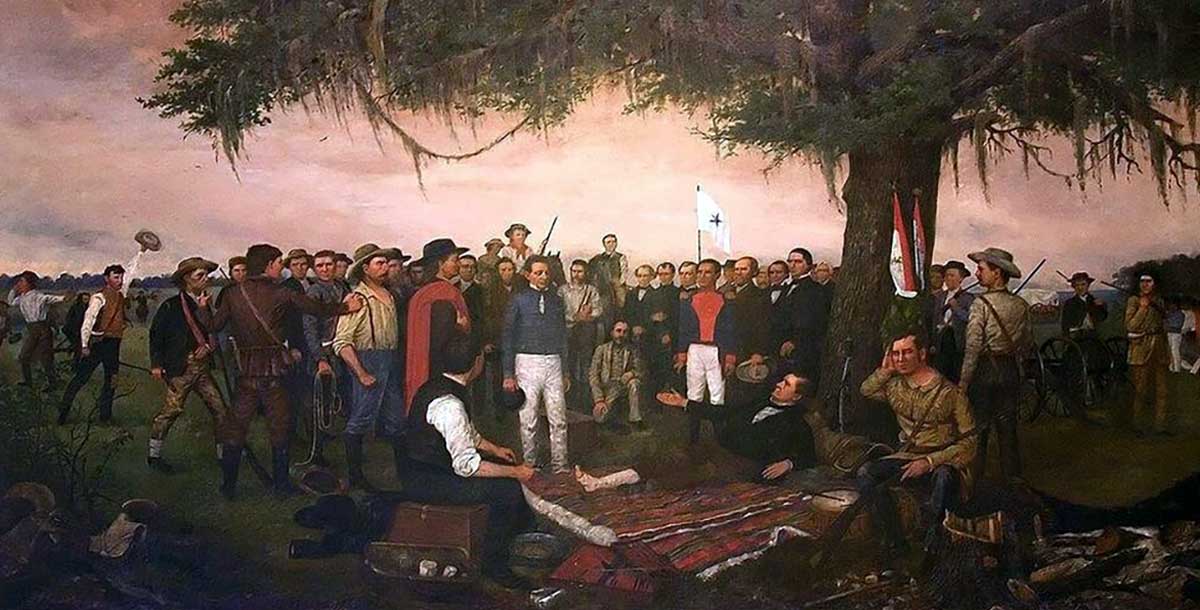 santa anna surrender
