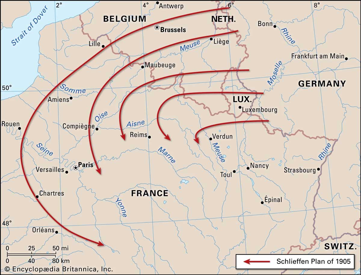 schlieffen plan 1905