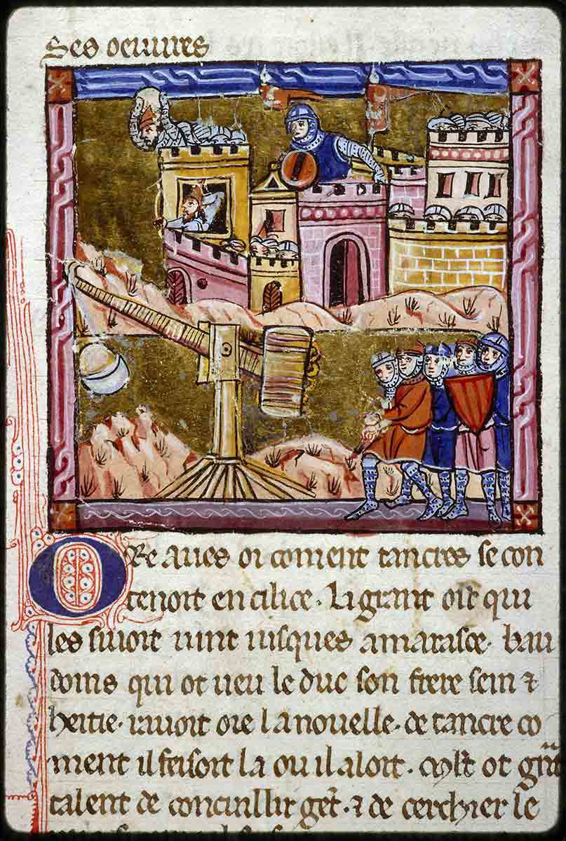 siege weapons antioch