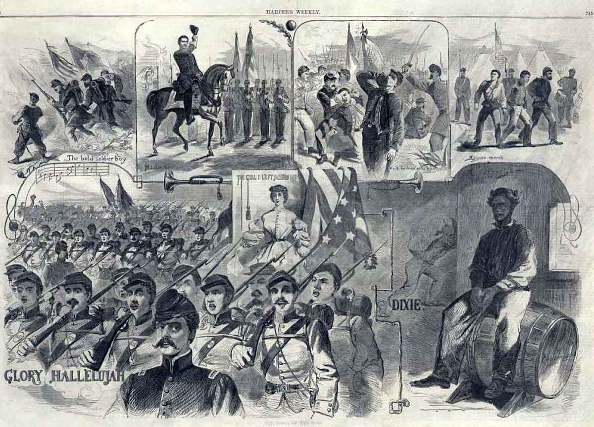 songs of war 1861 winslow homer library congress