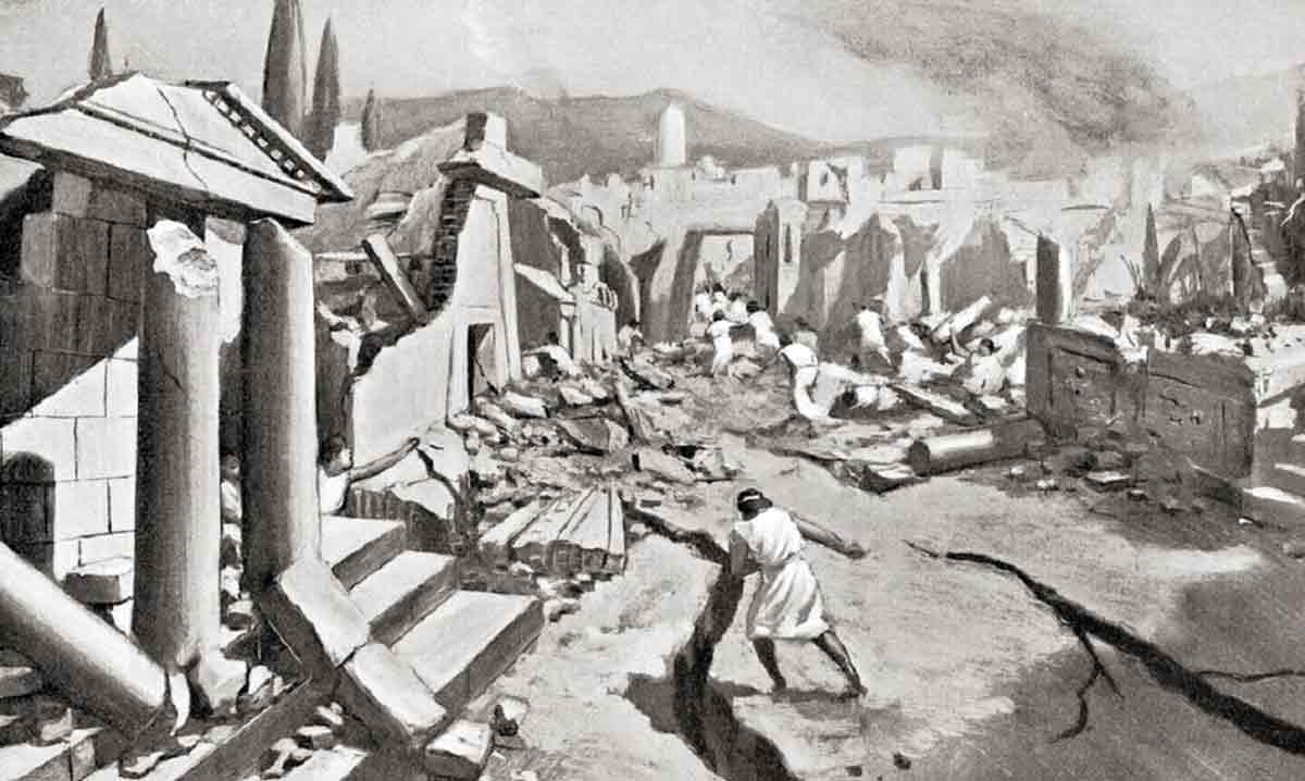 sparta earthquake 464 bce egisto hutchinson history nations 1915