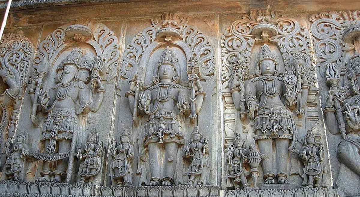 temple relief sculpture