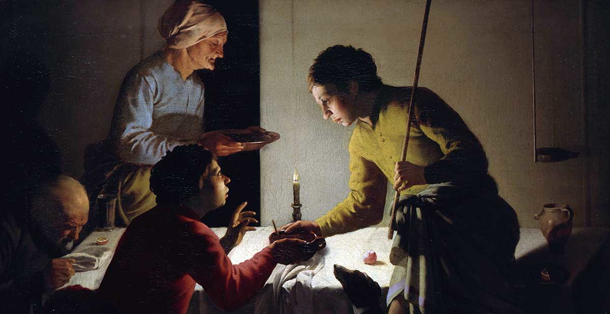 ter brugghen esau sells his birthright painting