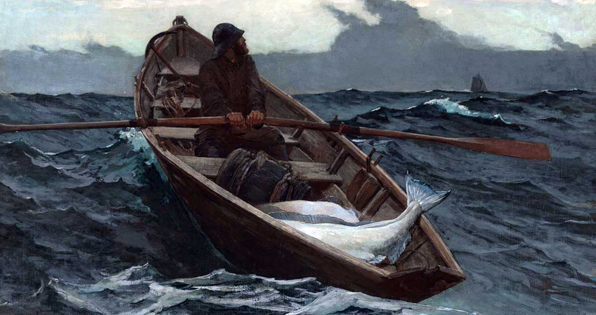 the fog warning 1885 winslow homer boston