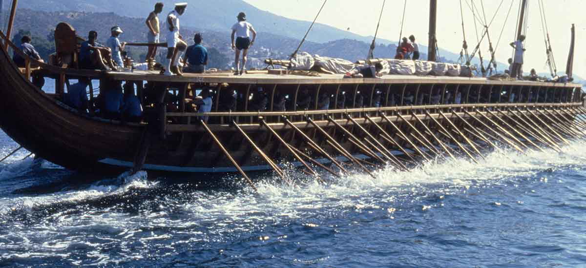 themistocles trireme
