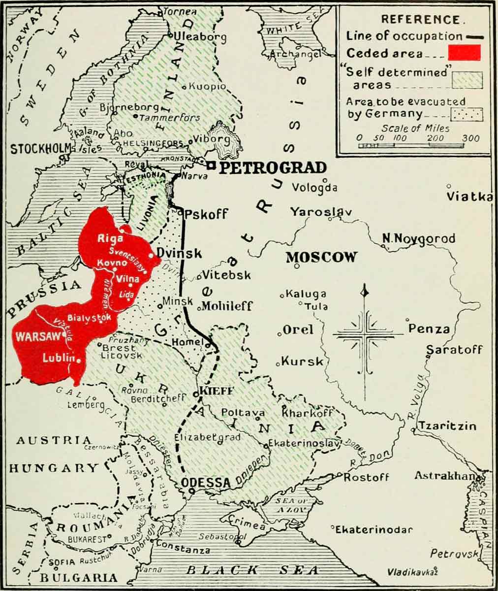 treaty brest litovsk