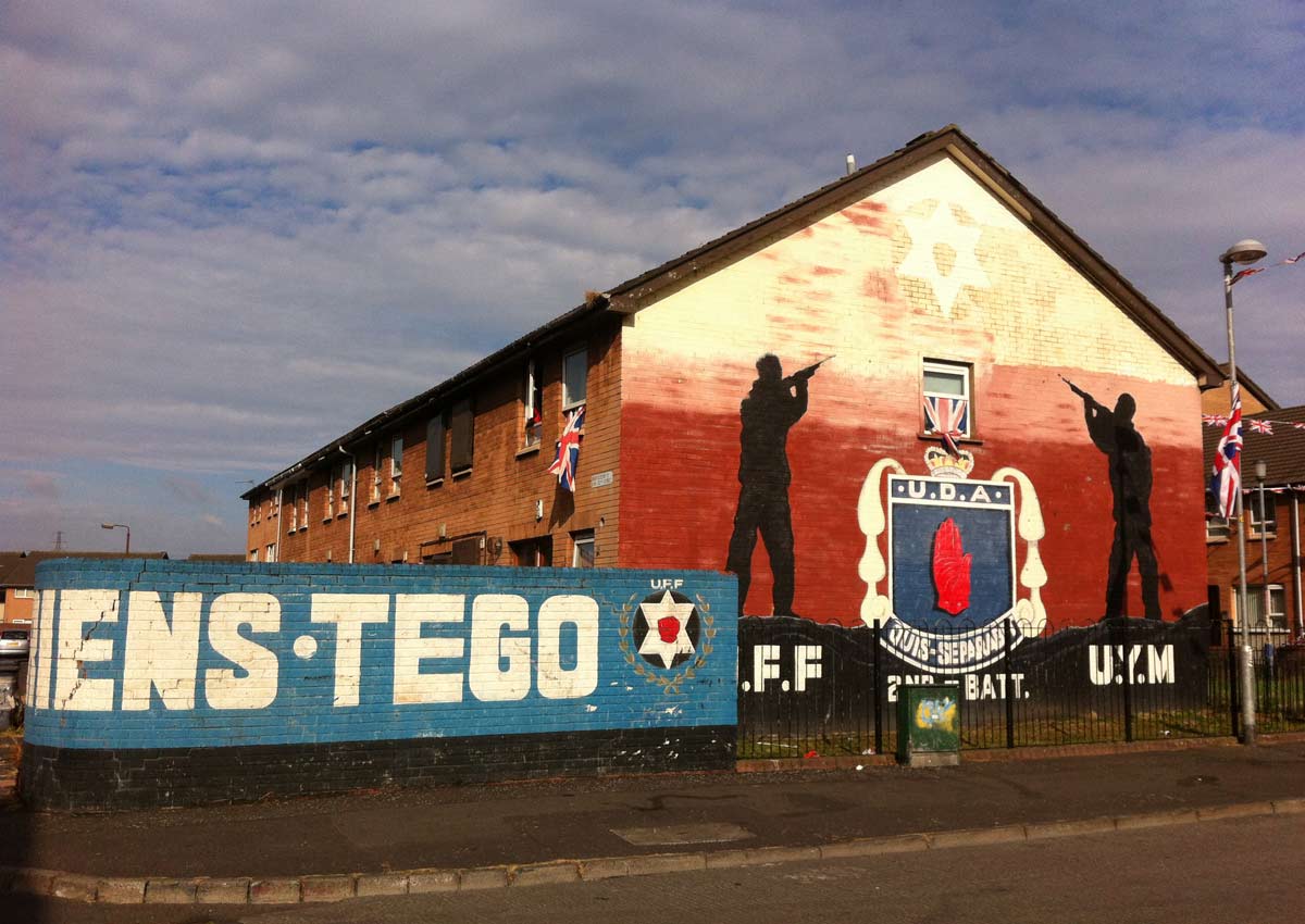 uda loyalist mural