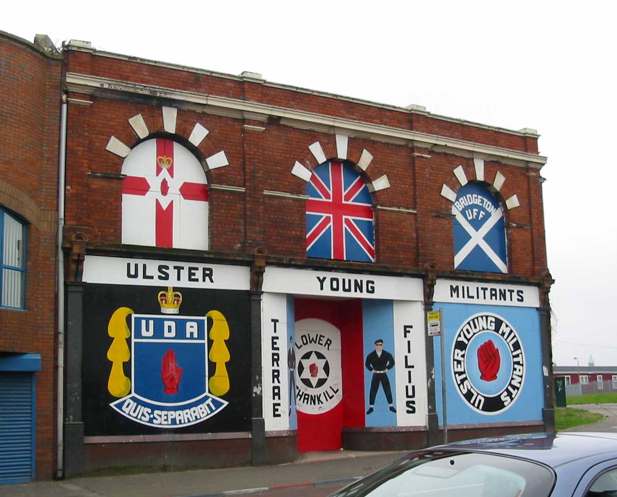 uda mural shankill loyalists the troubles