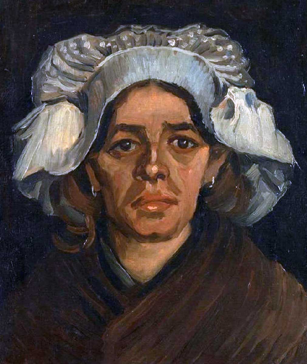 van gogh head of a woman gordina de groot