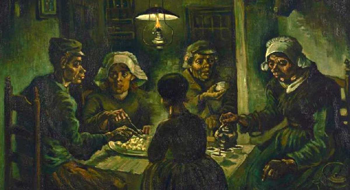 van gogh potato eaters