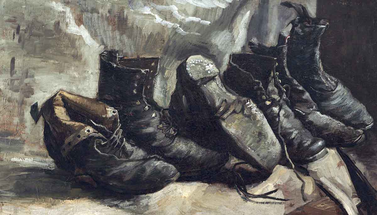 van gogh three pairs of shoes