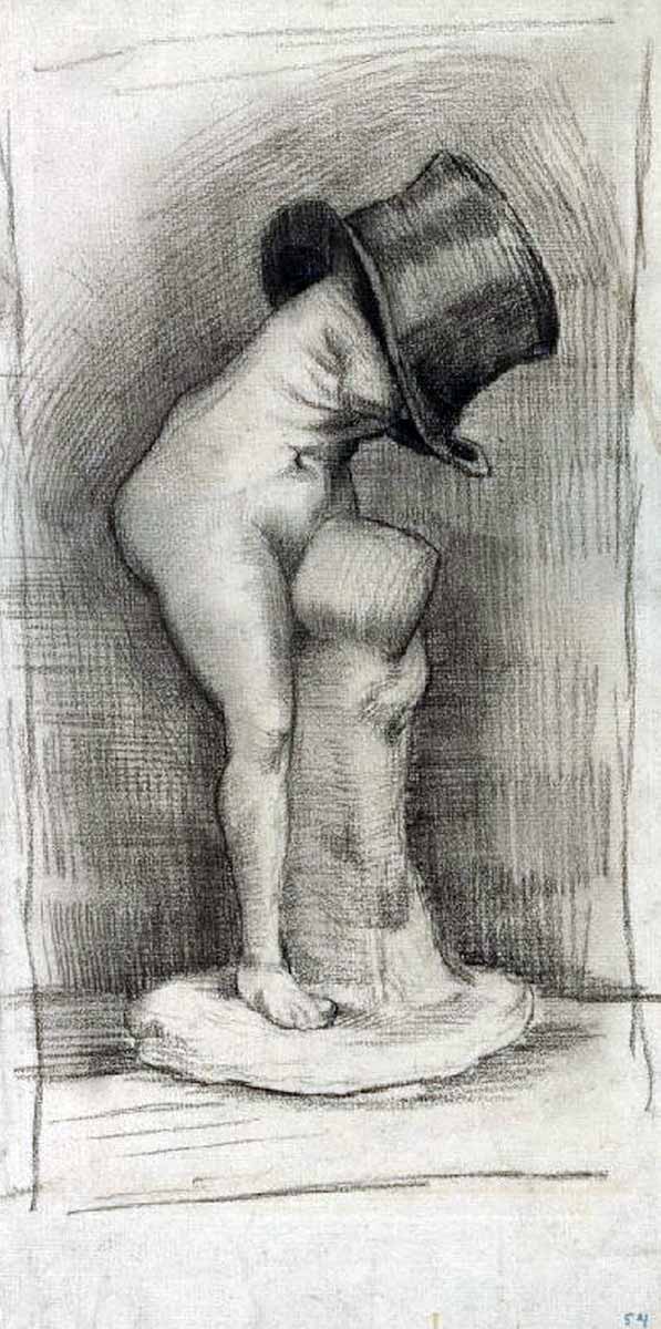 van gogh venus in top hat