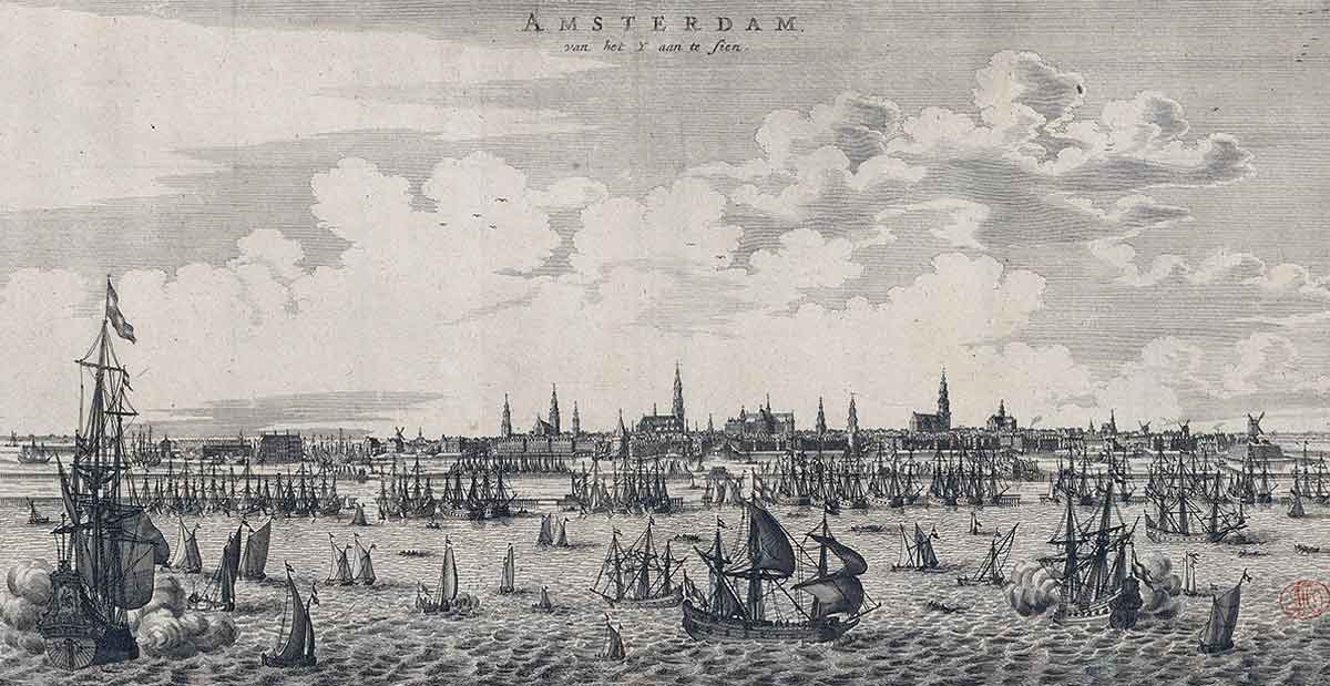 van meurs view of amsterdam print