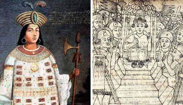 Túpac Amaru and Manco Inca illustration