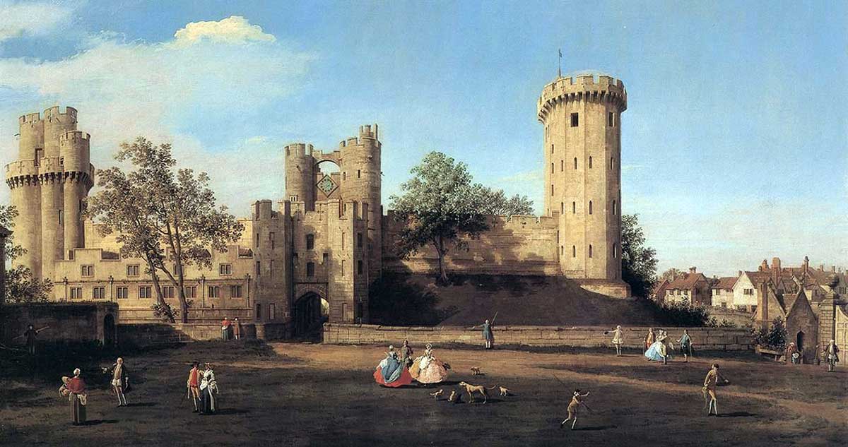 warwick castle canaletto