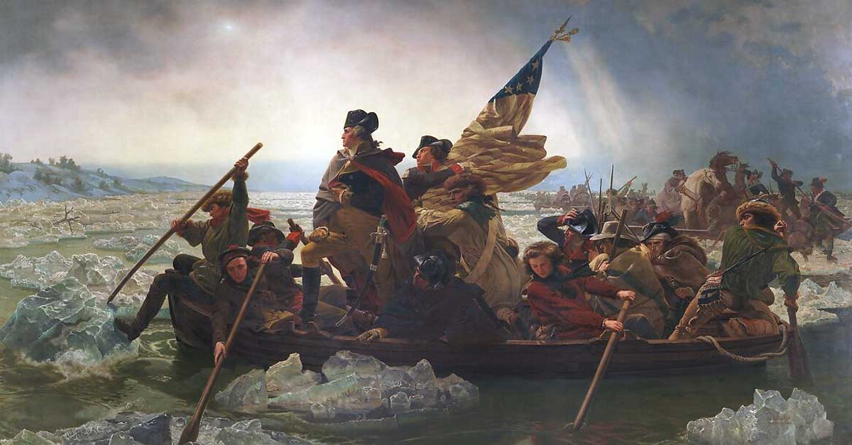 washington crossing the delaware 1851 emanuel leutze metropolitan