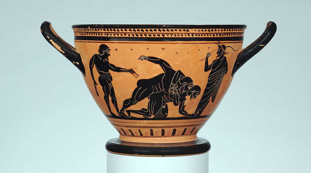 wrestling vase olympics