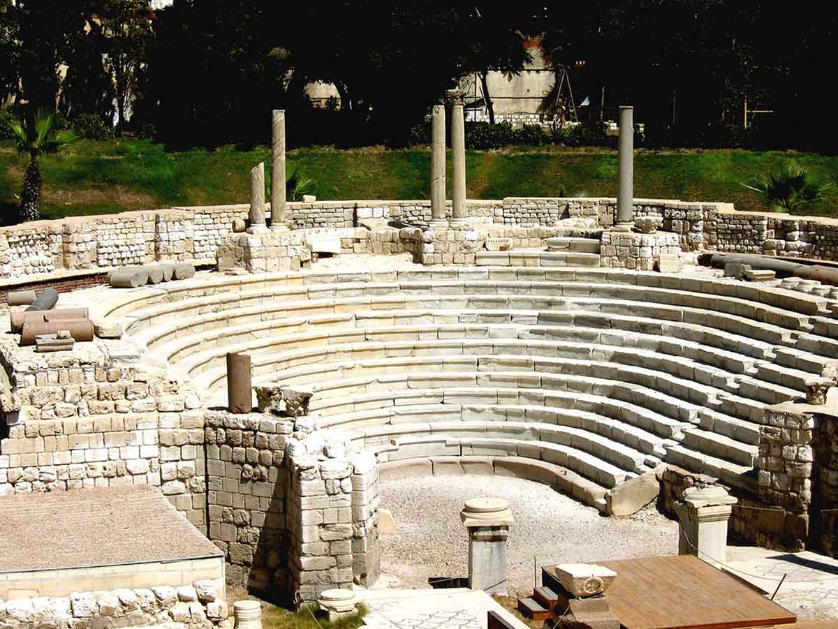 Alexandria Theater Remains