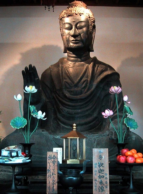Asuka dera daibutsu japan