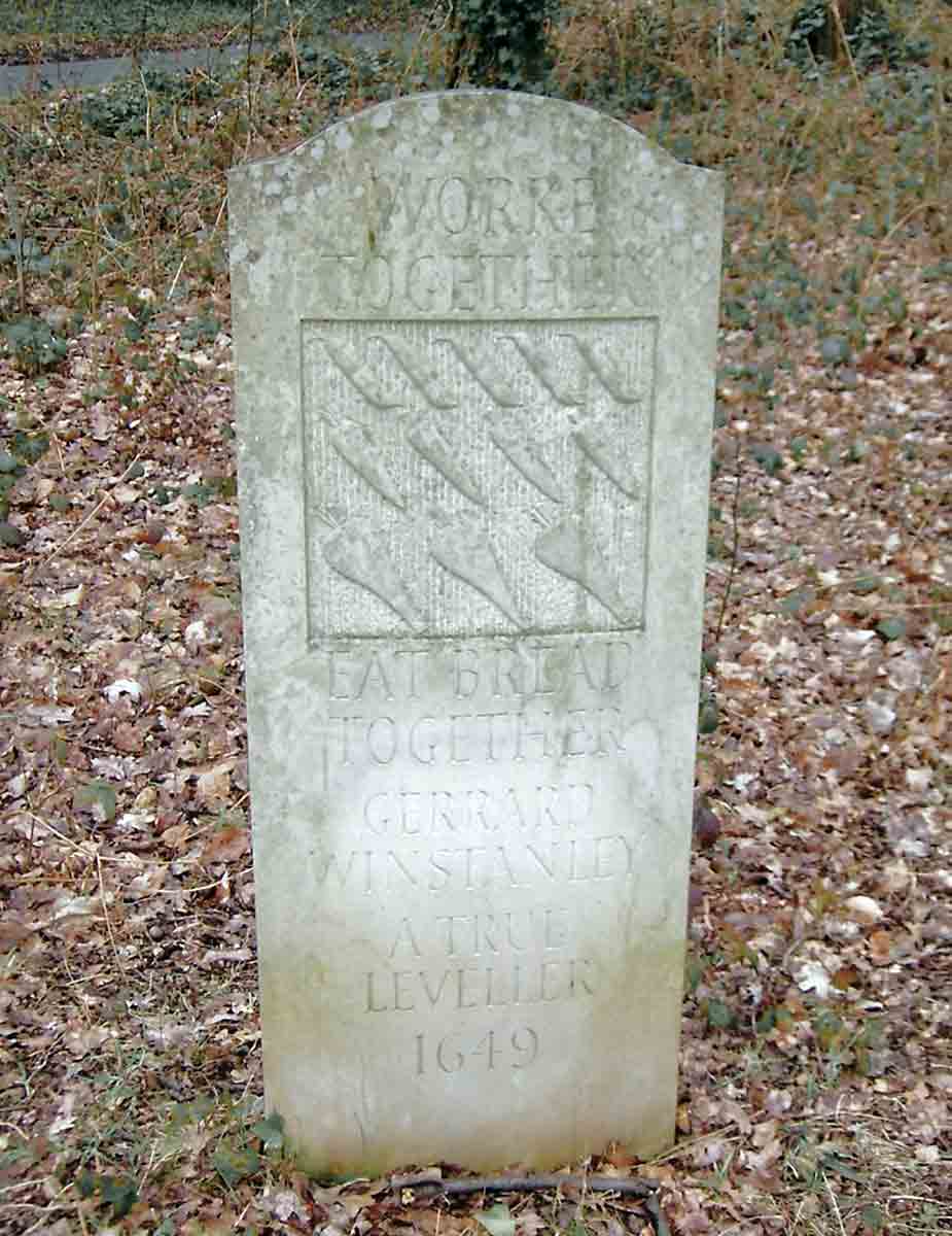 Gerrard Winstanley memorial