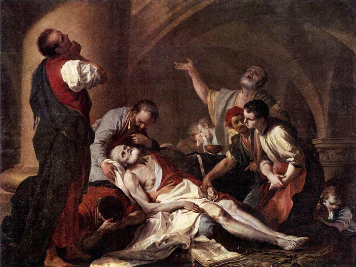 Giambettino Cignaroli Death Socrates painting