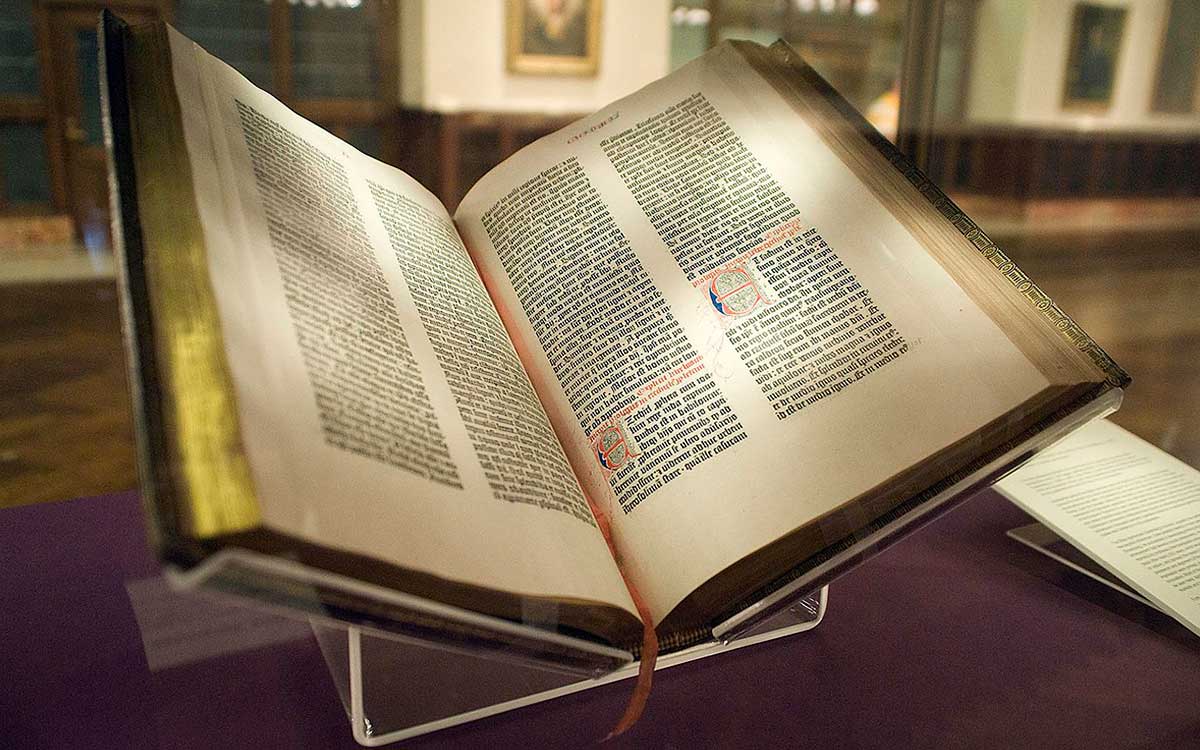 Gutenberg Bible Lenox