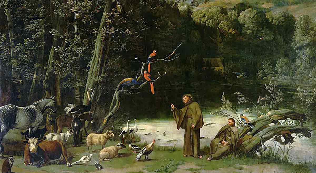 Jan Siberechts Saint Francis Preaching