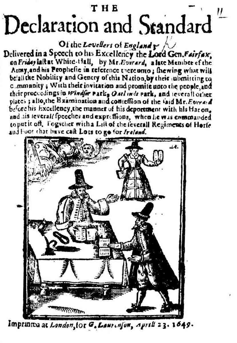 Levellers declaration standard