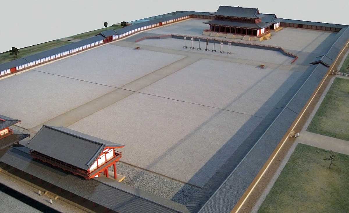 Miniature Model of Heijo Palace
