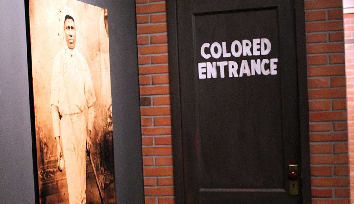 Negro league Hall Fame exhibit 2014