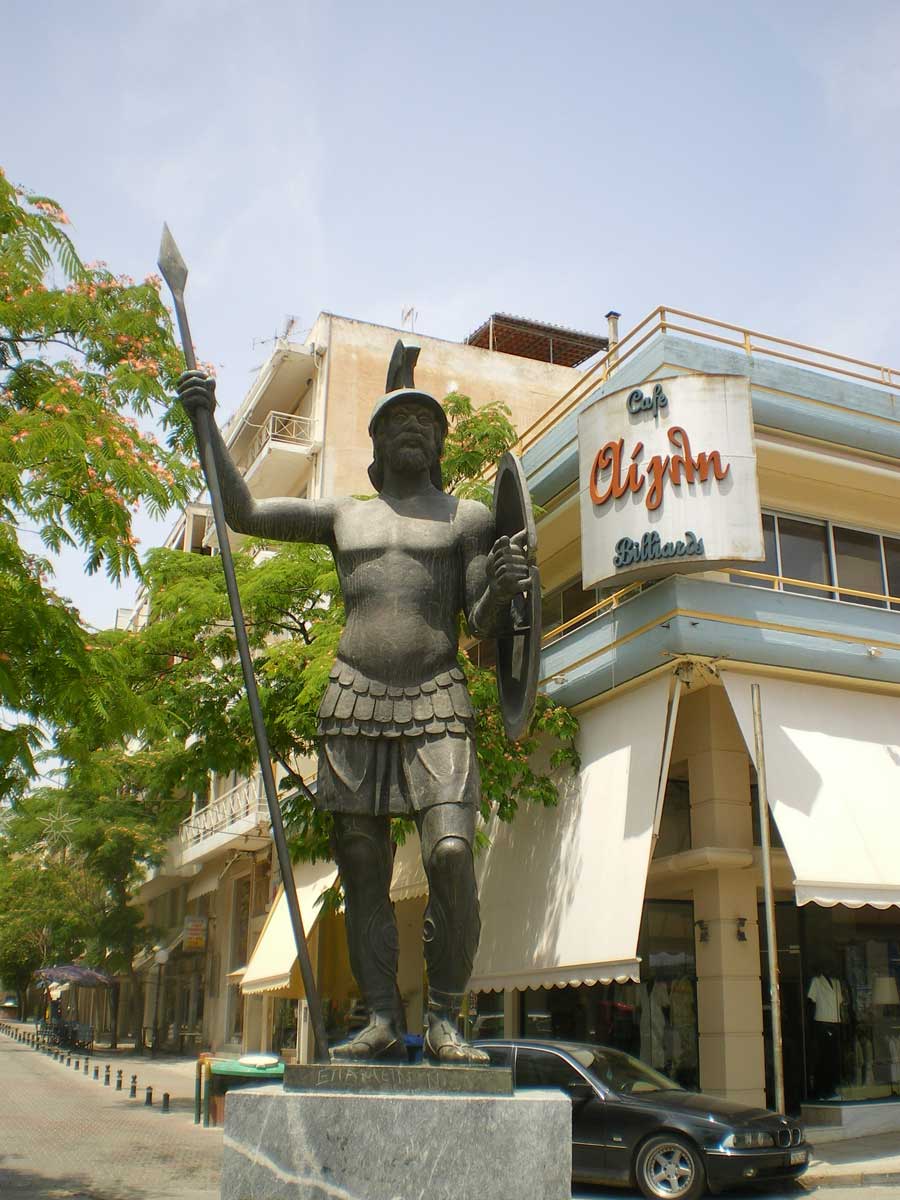 Statue Epaminondas Thiva Author