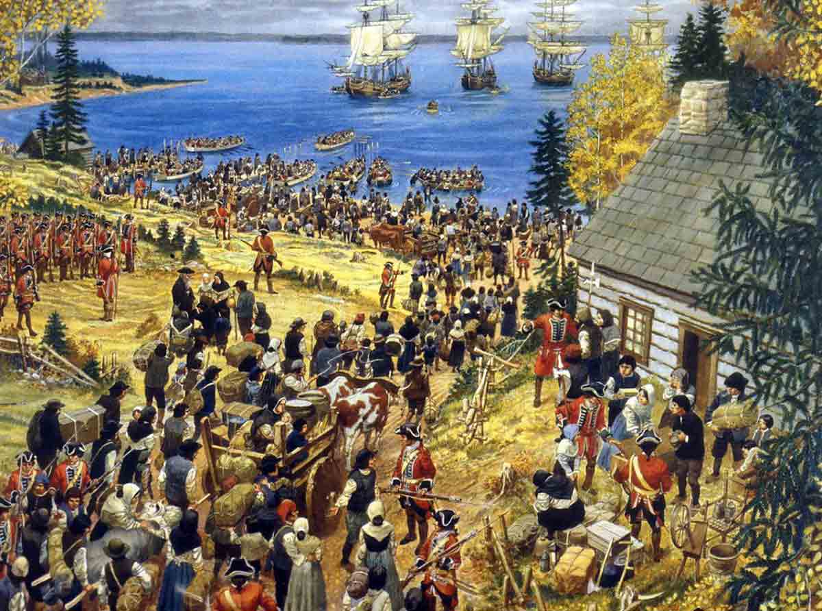acadian expulsion parker