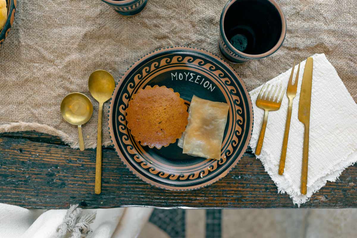 Breakfast (akratism) from mouseion matera