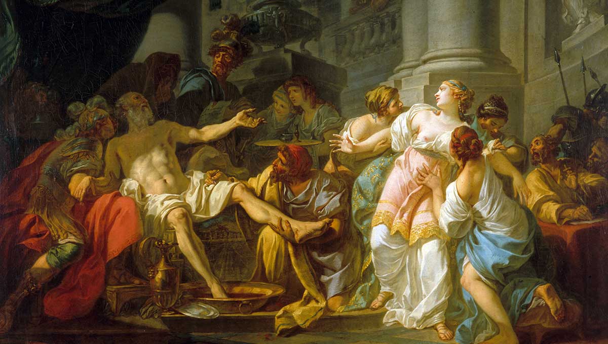 ancient philosophy david seneca painting