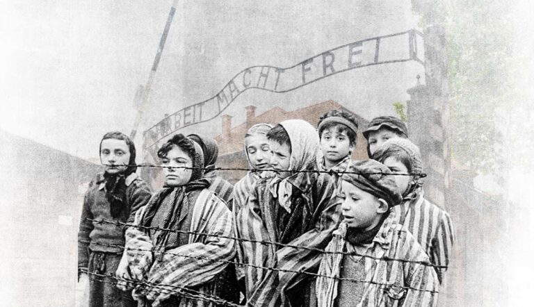 children at auschwitz