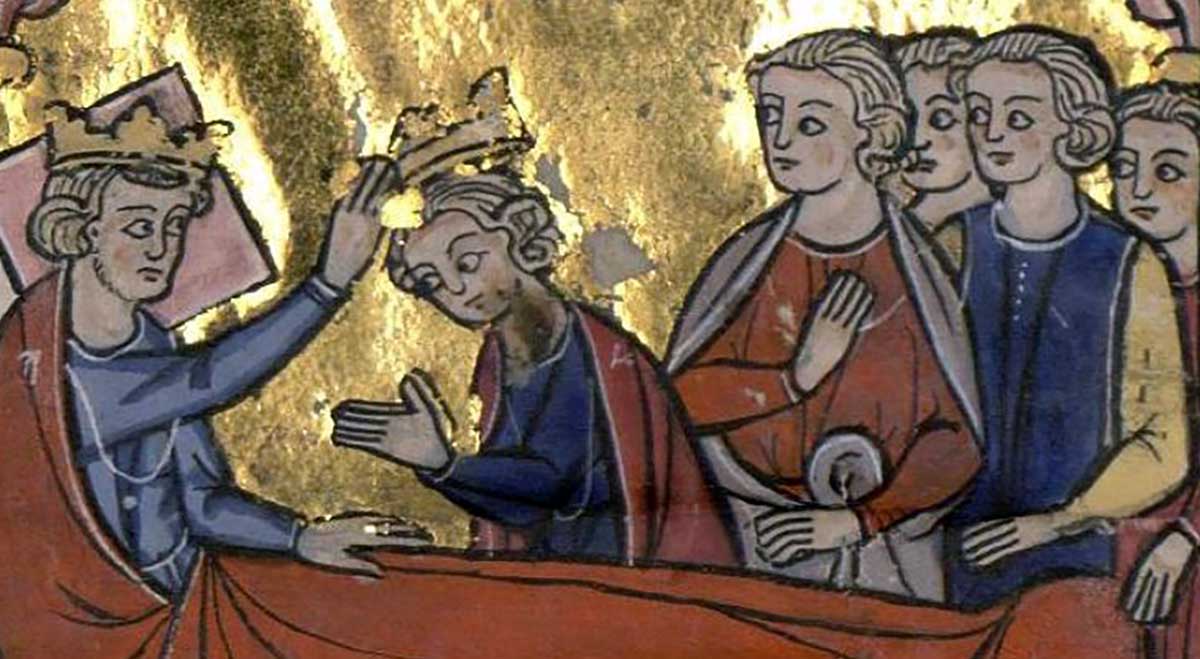 baldwin iv passes crown to baldwin v