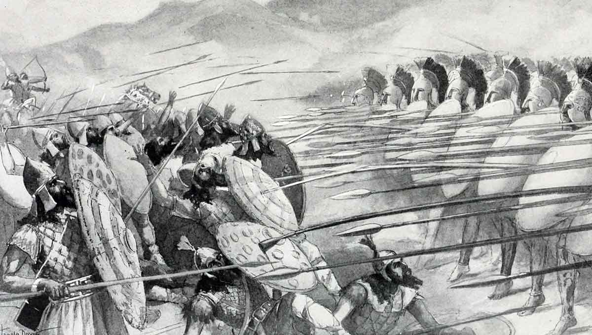 battle plataea scene