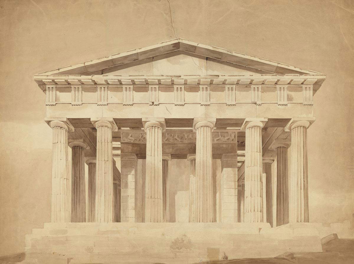 british museum parthenon drawing
